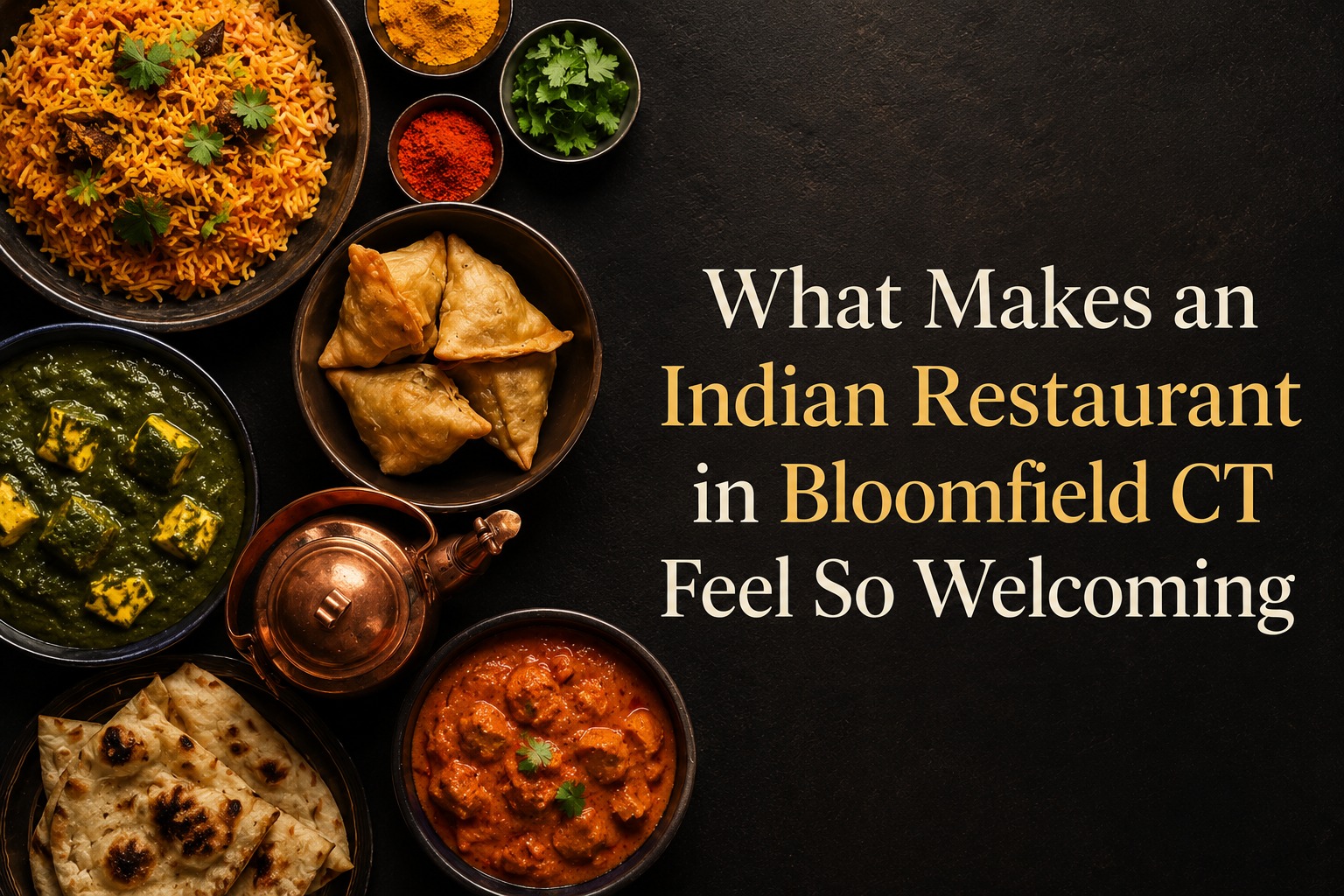 What Makes an Indian Restaurant in Bloomfield CT Feel So Welcoming
